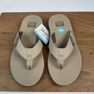 New Mens Reef Santa Ana Sand Casual Slip On Sandals Thong Flip Flops Size 8 D